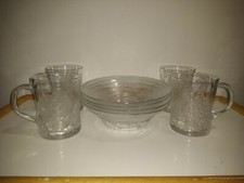 8Pc Set Arcoroc USA Clear