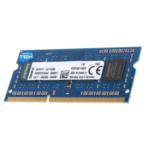 Kingston 4go ddr3l 1600mhz - kingston,