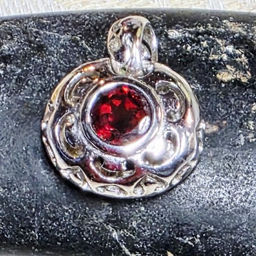 Pendentif argent 925 rhodié - argent, &