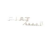 Émblème En Chrome Pour Voiture Classique Vintage Fiat 1100 Années 1960 #V418-8