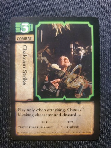 Xena tcg chakram - chakram, 1st