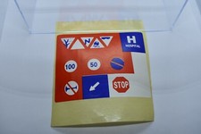 norev 1/43 autocollants de panneaux autoroutiers diorama saynète décor