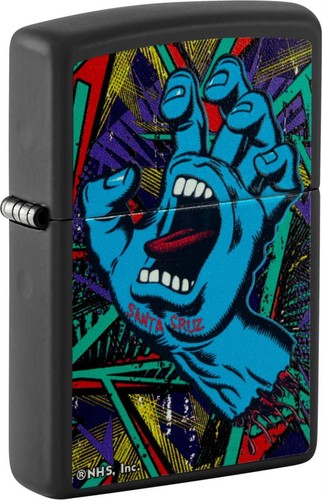 Zippo noir santa - zippo, artiste