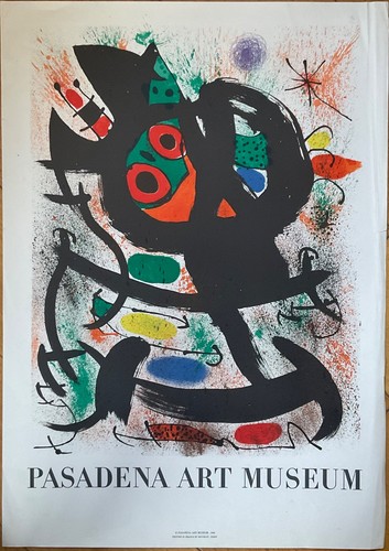 Miro affiche litho - miro,