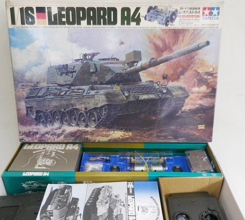 Tamiya leopard a4 west - 1/16, rc