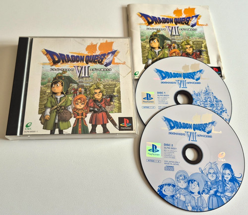 Dragon quest vii playstation - dragon,