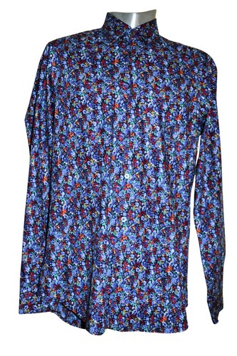 Chemise ajustée motif - ajustée, À