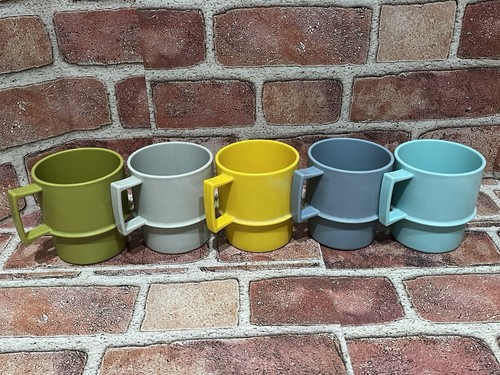 Vintage tupperware stacking - vintage,