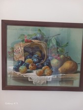 Chromolithographie Nature