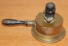 vintage Rechaud ancien à alcool lampe LE SAUVEUR PIGEON en laiton STOVE france