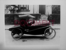 Cyclecar CARDEN 1913 cycle car  document photo clipping 
