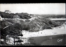 CARTERET (50) VILLAS & CABANON de PLAGE animé en 1959