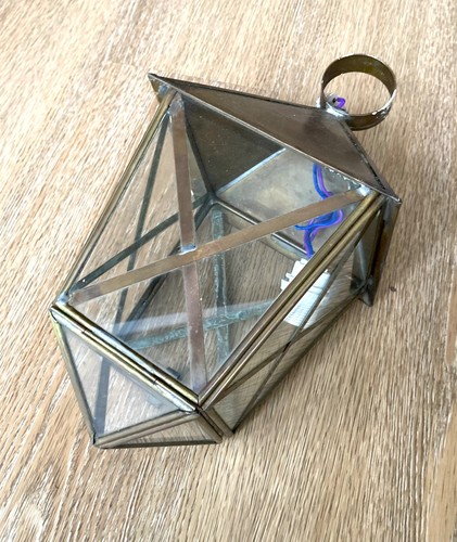 Petit lustre cage plafonnier - lustre,