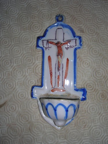 Benitier faience midi - benitier,