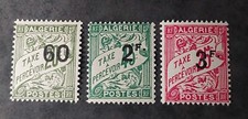 colonie Française 1926 1928 Algérie Taxe 12 13 14 neuf luxe **