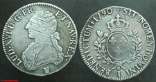 France Royale ! LOUIS XVI, Ecu aux branches d'olivier, 1790 I, Limoges, en SUP