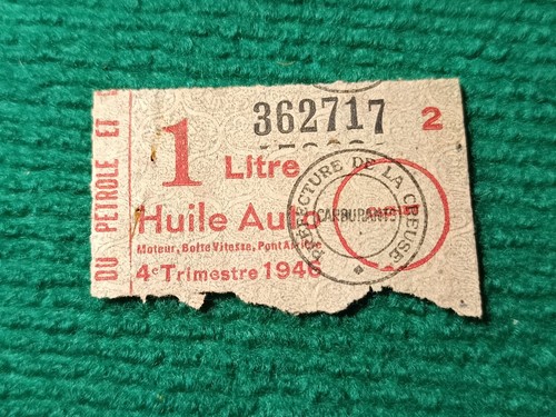 Billet matière 1 - 1, litre