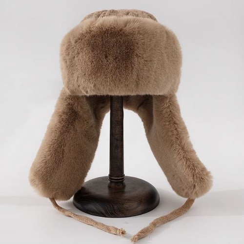 Bonnet trappeur laine - trappeur, en