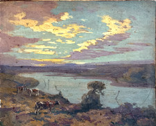 Ancien Tableau Breton Marine