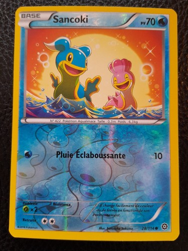 Carte pokémon sancoki - carte,