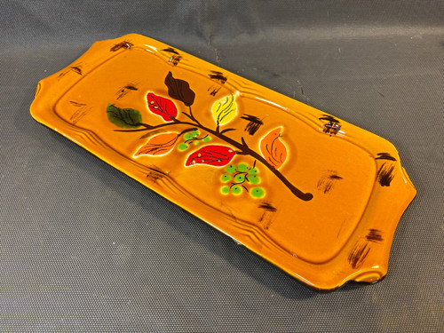 Ancien plat gateau en - à,