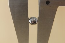 NOS : VINTAGE COURONNE TISSOT DE 5,6 MM DE DIAMETRE ACIER  TISSOT CROWN 