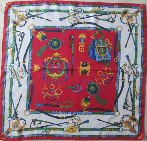 Foulard longchamp soie tbeg - -foulard,
