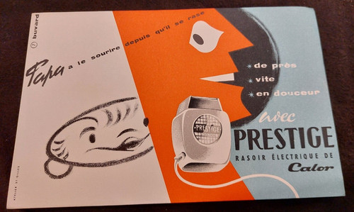 Buvard rasoir prestige - prestige, calor