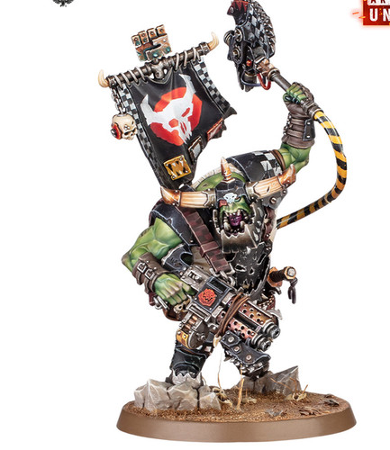 Warhammer 40k ork warboss - ork,