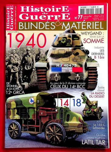 Histoire guerre blindés et - blindés,