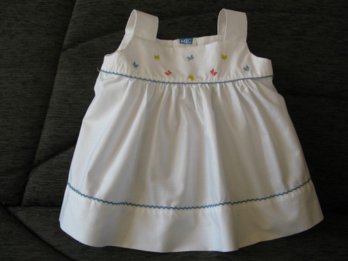 Robe ancienne enfant coton - ancienne,