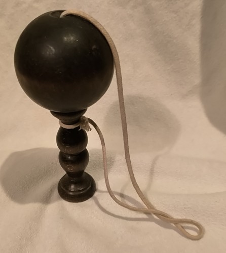 Bilboquet jouet ancien vintage - jouet,