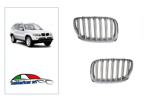 Set grille coffre chrome - set,