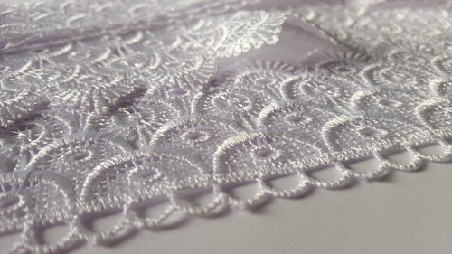 Bordure dentelle guipure - bordure,