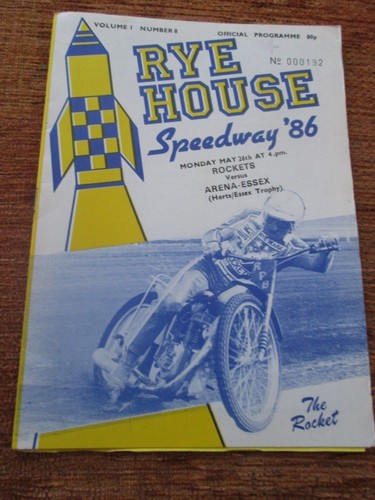 Programme speedway rye - speedway,