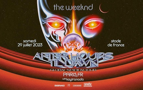 Places concert the weeknd au - 2,