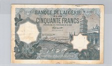 Algérie 50 Francs 28.6.1920 W.230 n° 05749453 Pick 80a