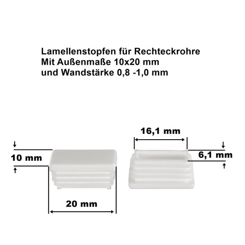 Capuchons lamelles pour - lamelles,
