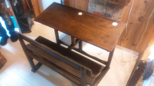 Bureau écolier en bois - bureau, Écolier,