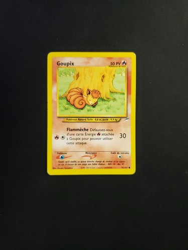 Carte pokemon goupix - 🇫🇷,