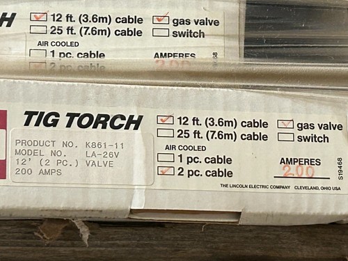Lincoln tig torch - tig,