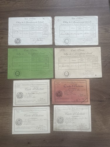 Lot anciennes cartes - lot, de
