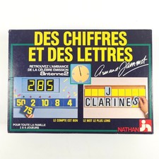 Des Chiffres et Des Lettres / Jeu de Société Complet / Nathan 1987