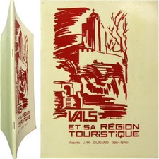 Vals Ariège et sa région touristique 1987 abbé Durand sanctuaire rupestre église