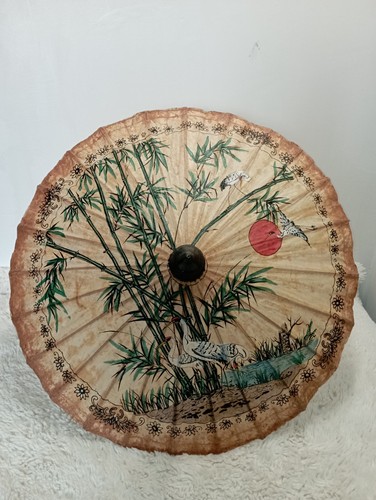 Ombrelle papier huilé et - ombrelle, en