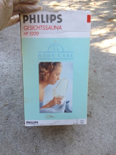 Philips 5220 sauna - sauna, facial