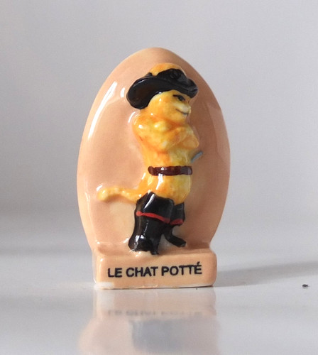 Feve chat potte - le,