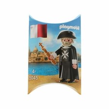 PLAYMOBIL 5045 Figurine Maltais Croisé Templier Moine Noir Maitre Giovanni OVP