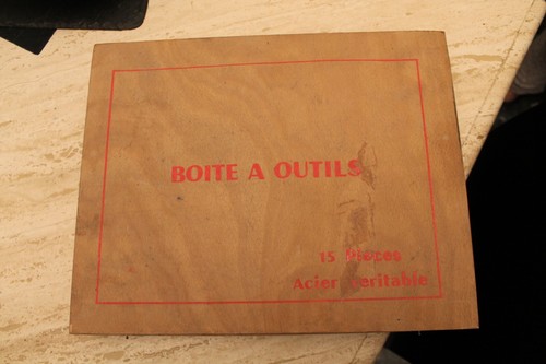 Coffret ébéniste ancien - coffret,
