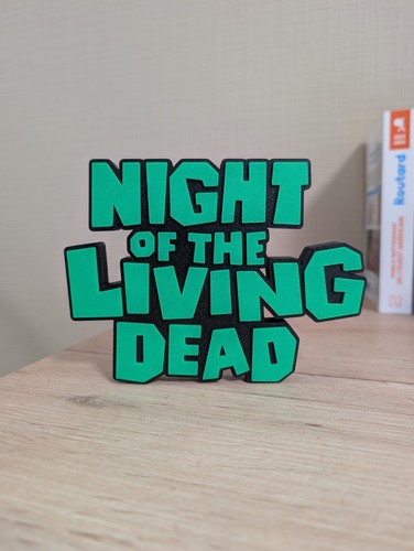 Logo night the living - of, dead